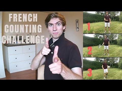 FRENCH COUNTING CHALLENGE // Learn French basics for kids
