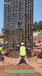 Piles columns installation construction #columns #viral #reels #construction | My Construction work