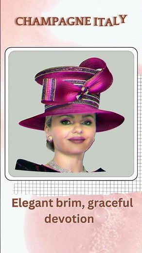 Elegant Church Hats: Perfect finishing touch, elegance, confidence and fabulous church hats.