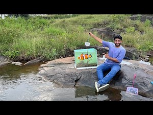 Aaj Glass Fish Tank Setup Kiya #riverfishing