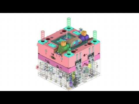 Collapsible core design | dovetail Collapsible core design | Collapsible core mechanisms