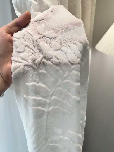 How Fluffy Jacquard Sheers Upgrade Your Winter Home #homedecor #hugmoomcurtain #interiordesign#home
