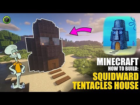 HOW TO BUILD: SQUIDWARD's HOUSE | MINECRAFT BUILDINGS #76