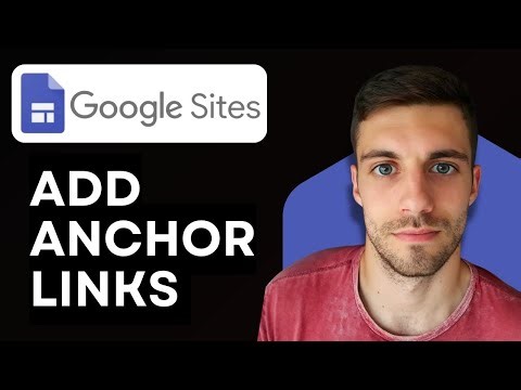 How to Add Anchor Links in Google Sites 2026 (Easy Guide)