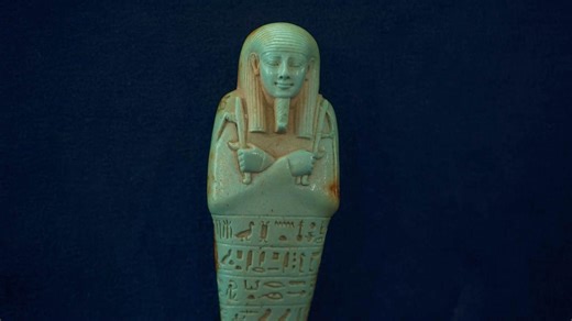 Appraisal: Egyptian 26th Dynasty Faience Ushabti Figure | Antiques Roadshow