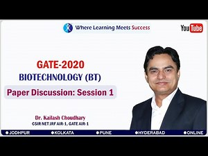 GATE XL Life Science Paper Analysis - Biotechnology 2020