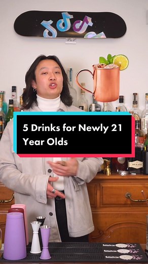 Beginner's Guide to Alcohol: 5 Drinks for Newly 21 Year Olds