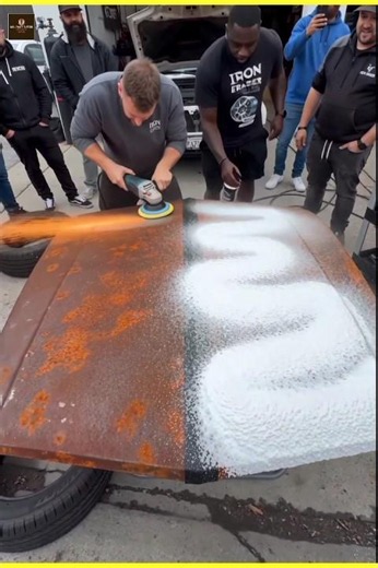 The Power Of Rust Remover Spray.