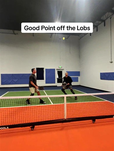 Lobs Don’t work on me, they definitely need a better scouting report lol. #pickleball #Blackpickleballer #pickleballhighlights #lobs #defense