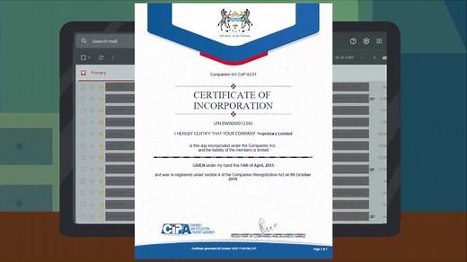 540 reactions · 387 shares | Re-registration made easy! Watch this video to learn how to re-register your company or business name on the OBRS. Remember, the deadline is 2nd December 2020. | CIPA - Companies and Intellectual Property Authority - Botswana | Facebook