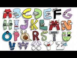 MEET AND SING WITH ALPHABET LORE MONSTERS (A-Z...)