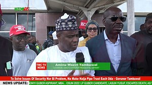 3K views · 29 reactions | To Solve Issues Of Security Nor Bi Problem, Na Make Naija Pipo Trust Each Oda – Govunor Tambuwal | TMC TV | Facebook