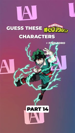 Guess My Hero Academia Characters: Medium-Hard Challenge