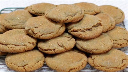 How to make molasses cookies - easy soft molasses cookies recipe