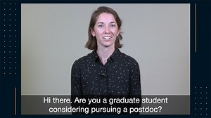Are you a graduate student interested in pursuing a postdoc? Choosing...