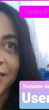 Cadastro como testador, de usabilidade,