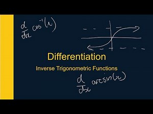 Derivatives of Inverse Trig Functions