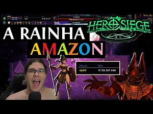 Destroy the game! 17 Bi dps Amazon - Complete Guide - Hero Siege - S5 - [English caption]