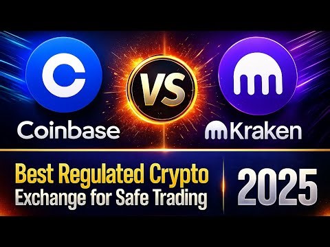 Coinbase vs Kraken (2025) 🔒 | Best Regulated Crypto Exchange for Safe Trading
