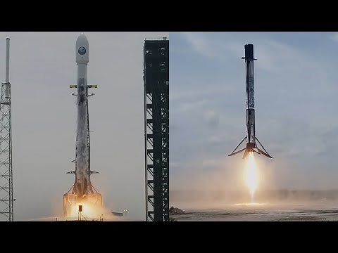 NROL-69 launch and Falcon 9 first stage landing