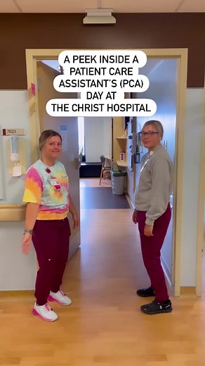 7.1K views · 108 reactions | Take a sneak peek at the life of a Patient Care Assistant at The Christ Hospital in honor of #NursingAssistantsWeek  | The Christ Hospital Health Network | Facebook