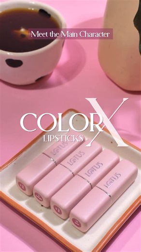 Lotus Herbals on Instagram: "Pucker up, drama queens 💋 ColorX is here to slay with bolder shades, smoother swipes, and that extra oomph your lips deserve. From 9 to dine, we’ve got your pout on point! 💄✨ #ColorXByLotus #LipstickGameStrong #LotusMakeup #BoldIsBeautiful #SlayAllDay"