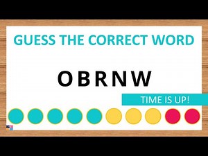 [Scrambled Word Game] Can You Unscramble These Words? 5 Letters
