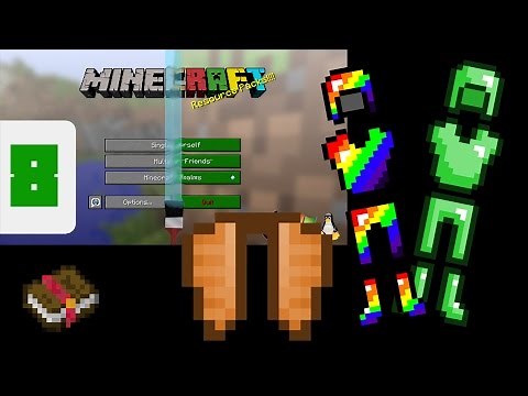 Minecraft - Add Custom Armor, Elytra & Glint Textures! (Resource Pack Tutorial)