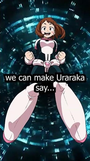 Same voice actress, completely different character #myheroacademia #shorts
