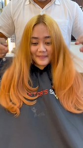 May Pagasa Pa Ang Buhok Mo! History Of Hair; DIY - icolor black ✔️ •Pre lightening (bleaching powder) 6% peroxide, mix bond depender. •Apply evenly emulsify malala✌️ •Wash the bleach hair •Pre lightening / apply & mix bond depender on the part of uneven area (emulsify malala) •Wash the hair •Mix the color 6.11 5.0 6% peroxide apply evenly. •Time for 35mins (eyes is your guide) •Wash & Style the hair as the desired client wants. #colorcorrection #haircolor #hecktorsalon #faceframinglonglayers | H