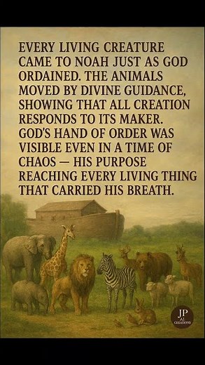 🕊️ Genesis 7:14–15 | All Flesh Came to Noah