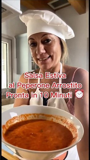 10-Minute Roasted Pepper Summer Sauce ⏰🌶️ #peppers #sauce