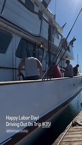 1.4K views · 104 reactions | Happy Labor Day! Searcher heading out on trip #35. #searchersportfishing | Fisherman's Landing | Facebook