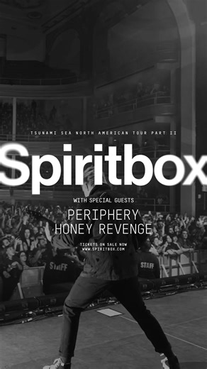 41K views · 13 shares | LANCASTER! Join us on Dec 5th at Freedom Hall or the Spiritbox: Tsunami Sea North American Tour Part II with special guests Periphery & Honey Revenge. Tickets are On Sale NOW! | Spiritbox | Facebook