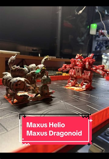 Maxus Helios vs Maxus Dragonoid #bakuganbattlebrawlers #toy #bakugan #bakugancollection
