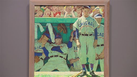 Norman Rockwell’s ‘The Dugout’ finds a home in Chicago