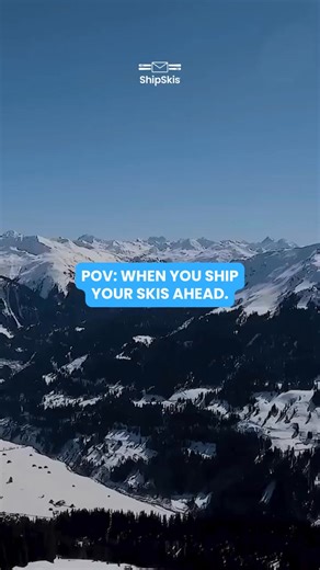 364K views | Book your ski shipping early so you can focus on first tracks ⛷️. | ShipSkis | Facebook