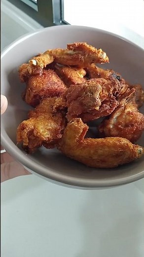 Crispy fried chicken without breading mix #shortsfeed #shortvideo #shorts #crispyfriedchicken