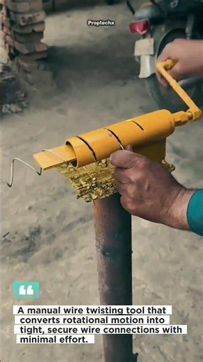 Manual Wire Twister Tool #Tools #Construction #DIY