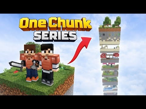 ONE CHUNK Survival Challenge 😱 Telugu | Mine craft In Telugu | with ‪@GHOSTREVOLT‬ | #1