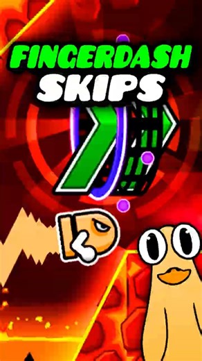 The Fingerdash Skips are INSANE! #geometrydash