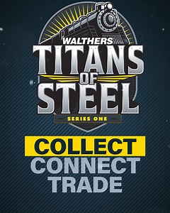 8.2K views · 81 reactions | Collect the legends of the rails. Each Titans of Steel™ pack is a chance to uncover iconic locomotives, freight, passenger cars, landmarks, and trailblazers from railroading history. Preorder now at www.walthers.com/titansofsteel #titansofsteel #railfans #tradingcards #waltherstrains | Walthers Trains www.walthers.com | Facebook