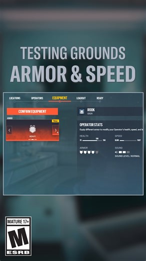 Rainbow Six Siege X on Instagram: "🧪 In Testing Grounds you can tweak your operator's armor and speed! Give it a try this weekend and share your feedback using the QR code in-game 📱 🎟️ AVAILABLE ON ALL PLATFORMS 🎟️"