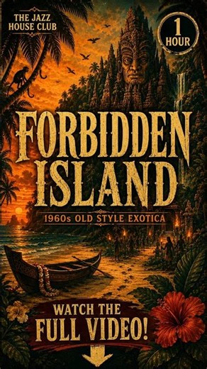Forbidden Island | 1960s Old Style Exotica for Tropical Sunset Listening