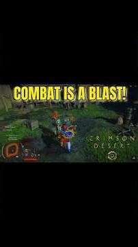Crimson Desert Combat Is Better Than It Has Any Right To Be! #crimsondesert #shorts #gameplay