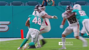 Brian Flores loves Calvin Munson's sneaky fourth-quarter INT
