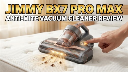 Jimmy BX7 Pro Max anti-mite vacuum cleaner – full unboxing & honest review