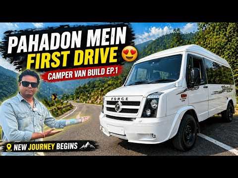 Van Build Ep.1: सब समान Load करके पहाड़ों की ओर 🚐🏔️