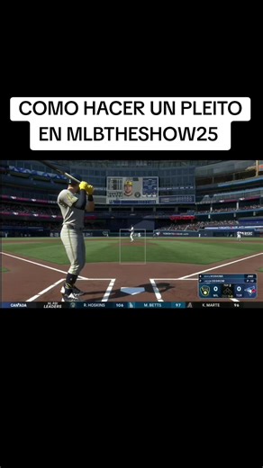 Cómo hacer un pleito en MLB The Show 25