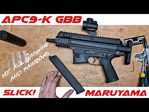 Maruyama SCW-9 (APC9-K) GBB SMG - Review And Internals [4K]